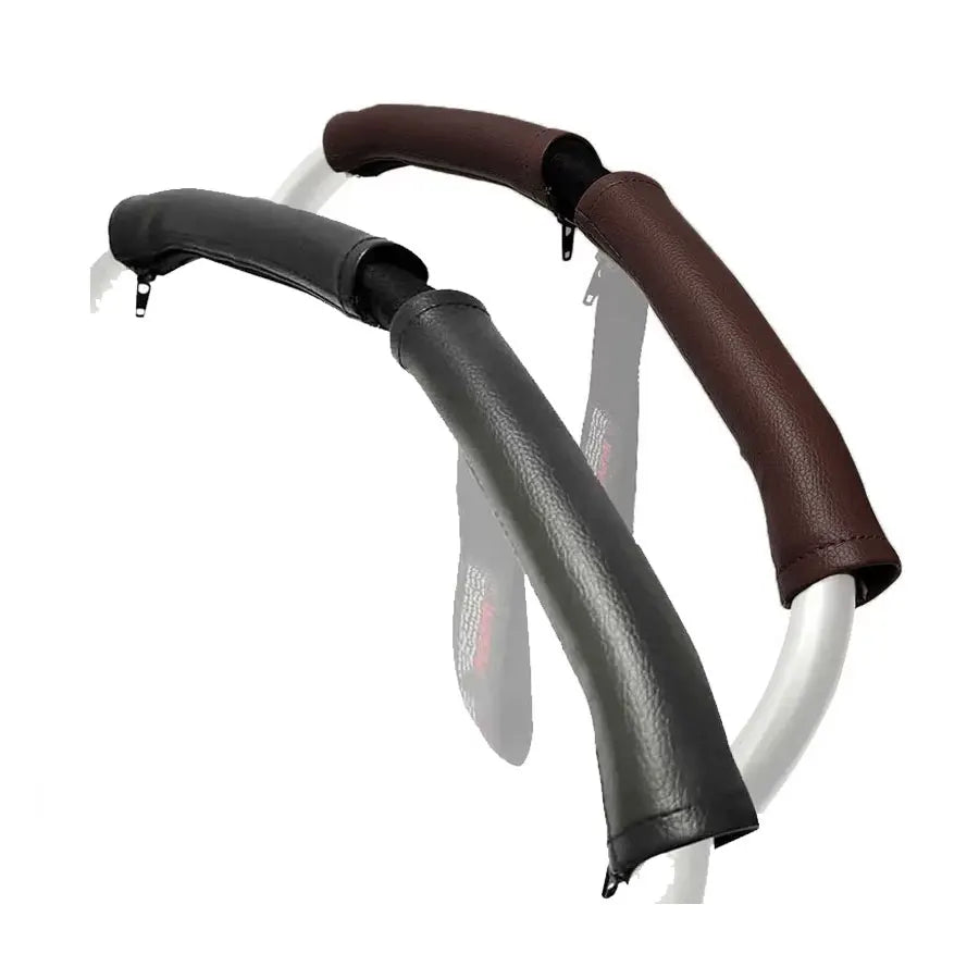 Baby Stroller Accessories Stroller Handle Covers PU Leather Zipper Armrest Case Protective Cover Suitable for Bugaboo Bee Series