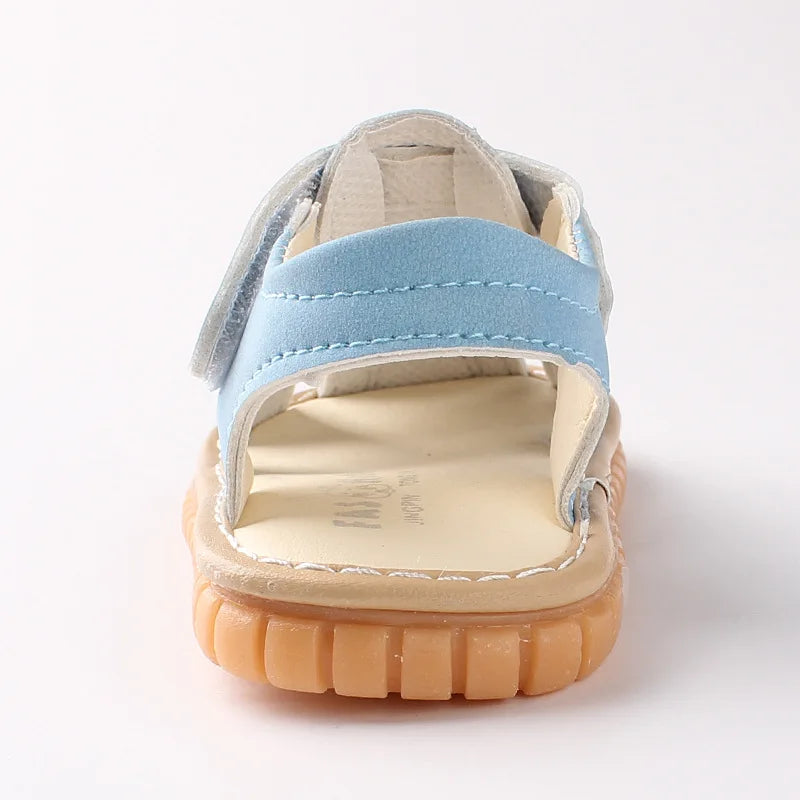 Baby Sound Shoes Summer Children Shoes Baby Boy Shoes Soft Bottom Anti Slip 0-2 Years Old Baby Girl Sandals Toddler Shoes