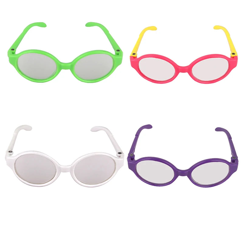 Doll Accessories For Girls Fashion Sunglasses Necklace Hairpin For 43 Cm Bebe Reborn Baby Clothes For Our Generation Baby Toys