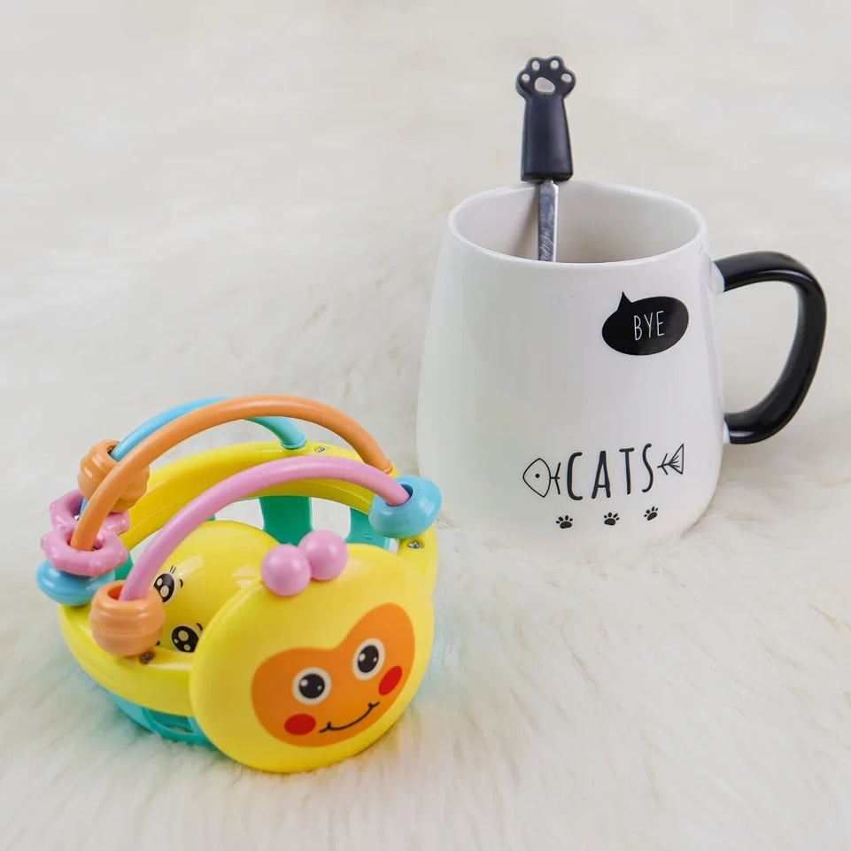 Baby Soft Teething Toys Newborn Early Educational Sensory Teether Rattle Touch Hand Grasping Ball Develop Infant Ball Game Toy