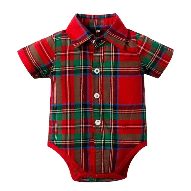 Baby Boy Clothes-And Newborn Button Down Shirt and Pants, 2 Piece Outfit Ropa Bebe Niña Одежда Для Новорожденных