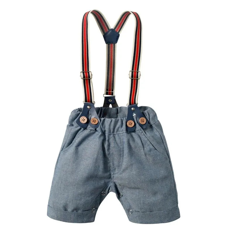 Baby Boy Clothes-And Newborn Button Down Shirt and Pants, 2 Piece Outfit Ropa Bebe Niña Одежда Для Новорожденных
