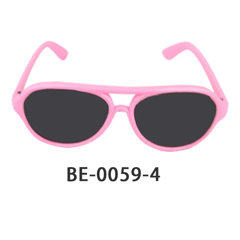 Doll Accessories For Girls Fashion Sunglasses Necklace Hairpin For 43 Cm Bebe Reborn Baby Clothes For Our Generation Baby Toys