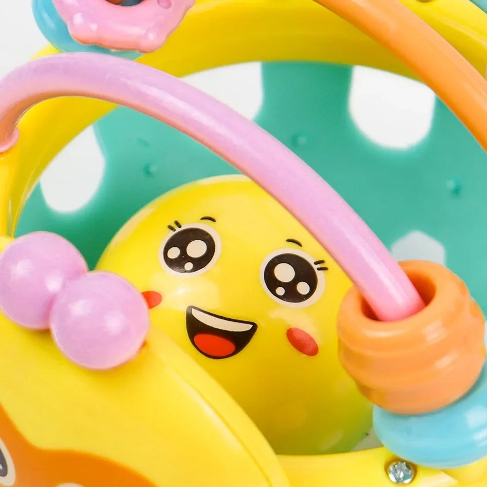 Baby Soft Teething Toys Newborn Early Educational Sensory Teether Rattle Touch Hand Grasping Ball Develop Infant Ball Game Toy