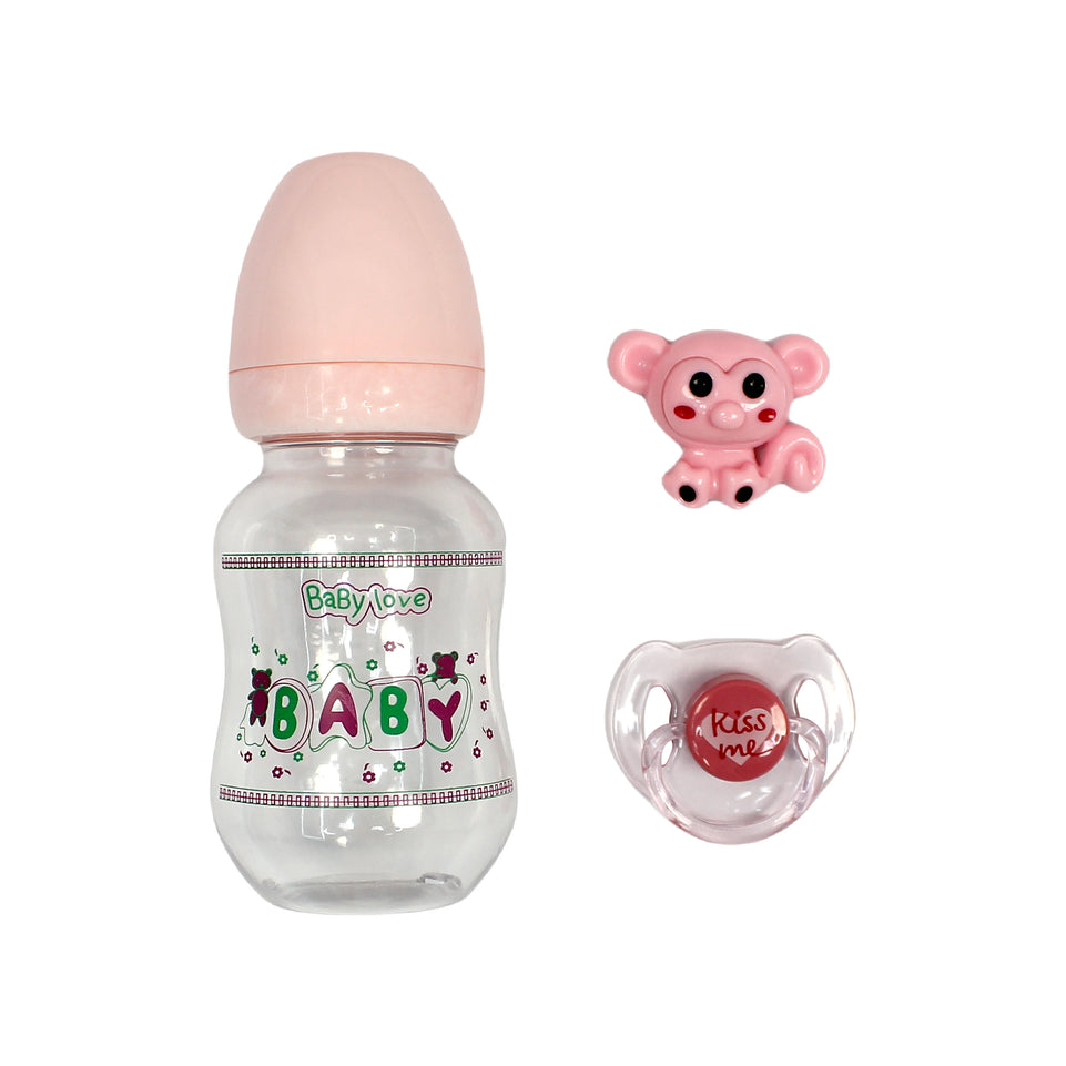 Lovely Reborn Doll Accessories Magnetic Pacifier&Feeding Bottles Reborn Baby Doll Supplies Dummy For New Reborn Baby Doll Toys