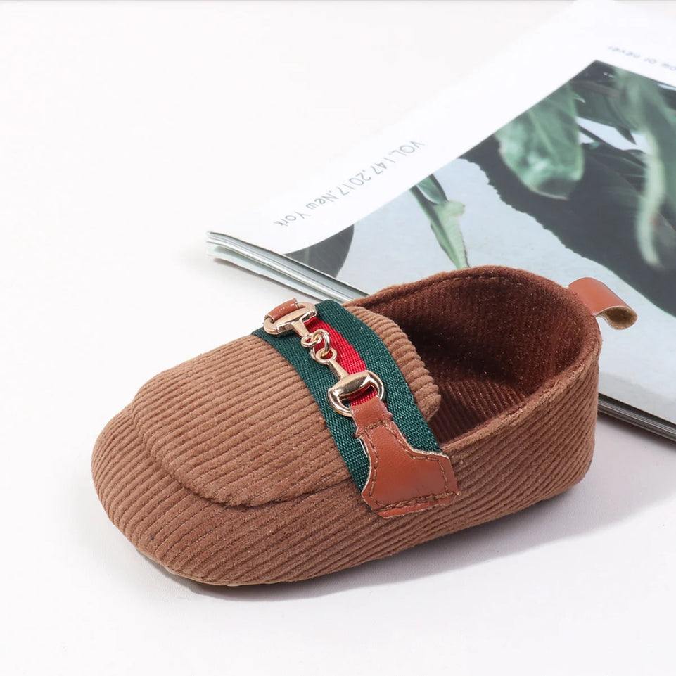 Spring Anti-Slip And Wear-Resistant Fashionable And Versatile Baby Shoes Suitable For Both Boy And Girls For Learning To Walk