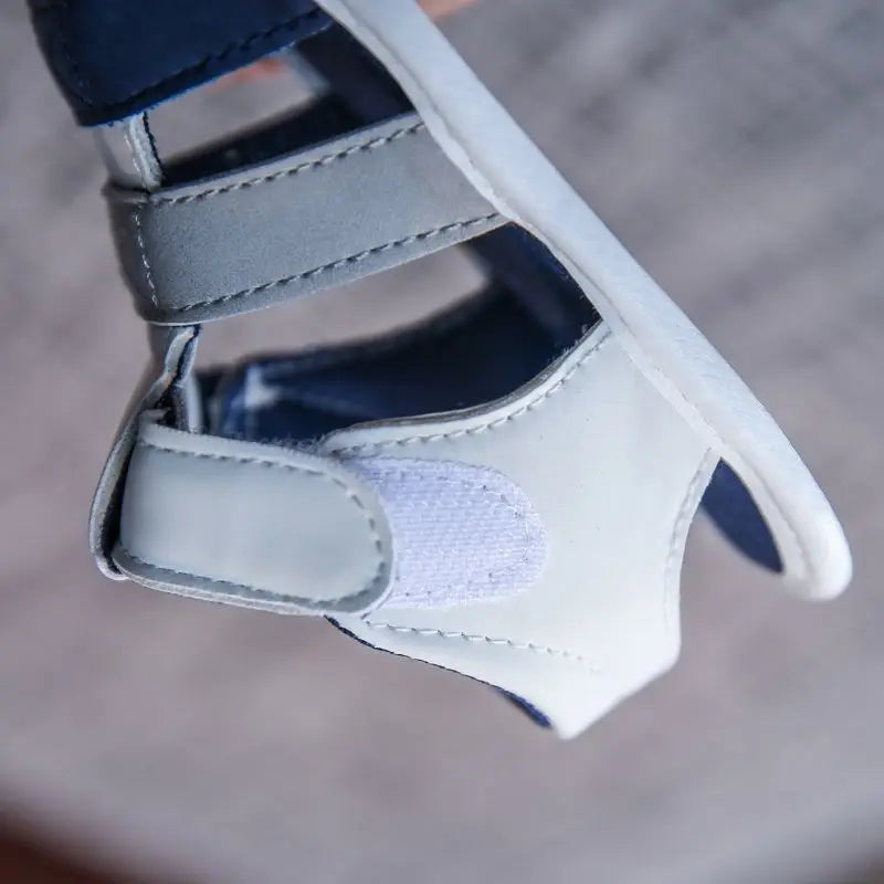 Baby Shoes For Boys and Girls Aged 0-1 In Summer With Perforated Sandals and Non Slip Soft Soles For Learning To Walk